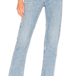 Agolde Cherie High Rise Straight Jeans size 27